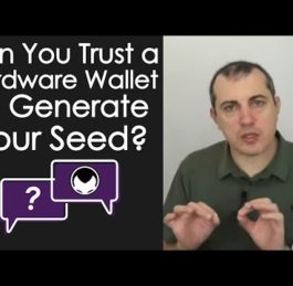 Can You Trust a Hardware Wallet to Generate Your Seed and Key?